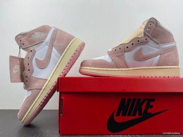 FD2596-600 (Women's) 1 OG Pink Jordan Air Washed High Retro 0908